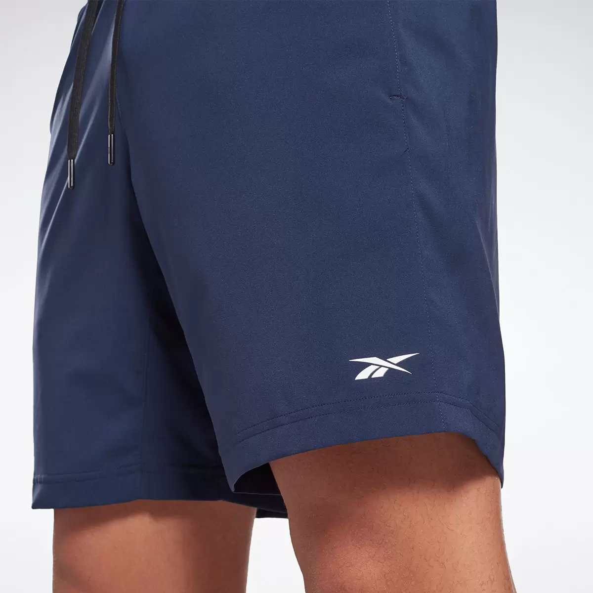Reebok 男運動短褲 深藍 M