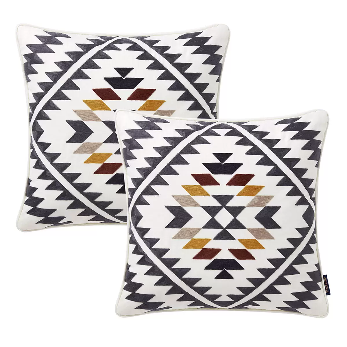 Pendleton 刺繡抱枕二入組 45公分 X 45公分 谷峰