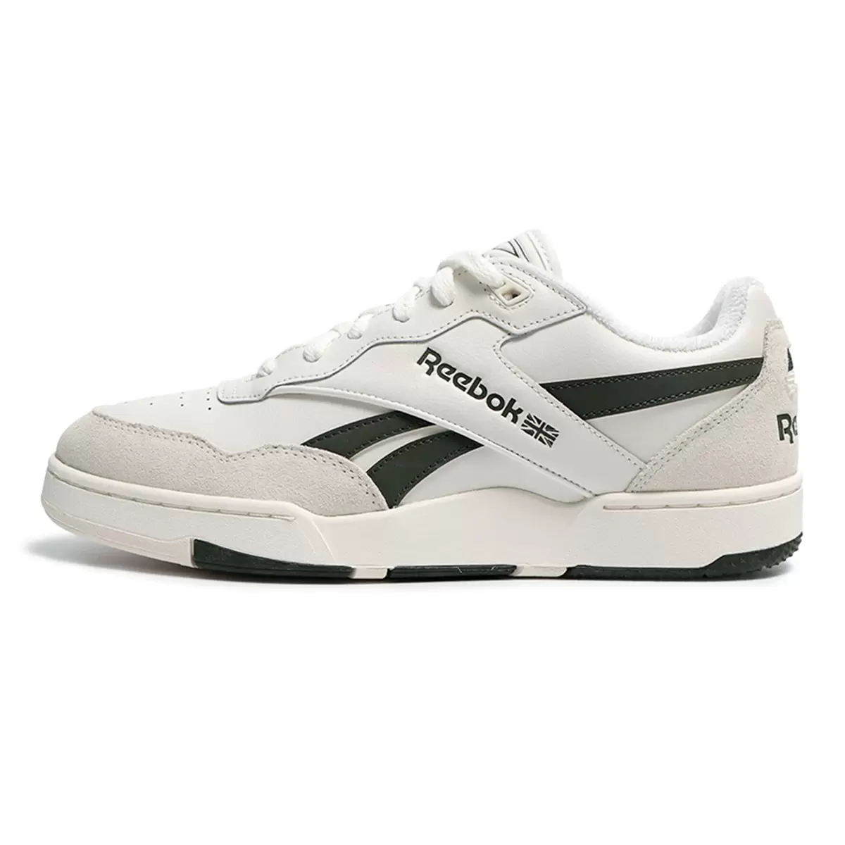 Reebok 男籃球鞋 米白 26公分