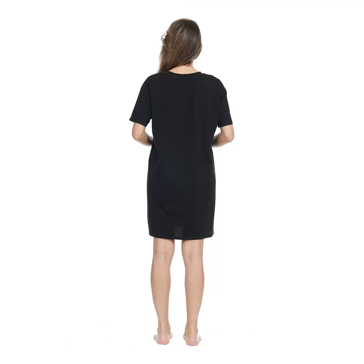 Keith Haring 女短袖Logo上衣 黑 XL