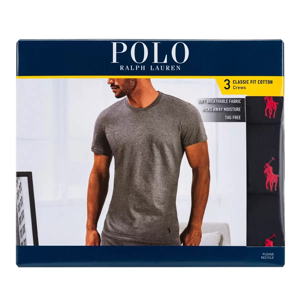 Polo Ralph Lauren 男短袖上衣三件組