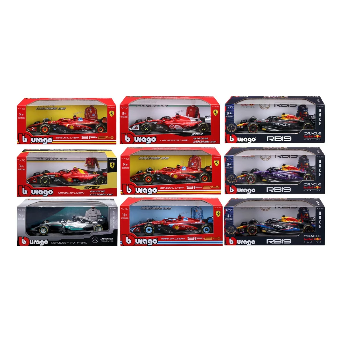 Bburago 1:18 賽車模型 / 14歲以上 - 1