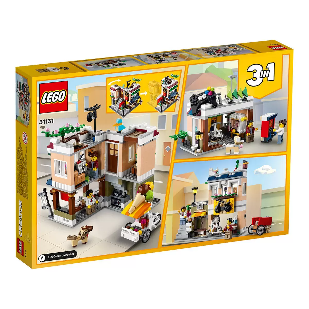LEGO 創意百變3合1系列 市區麵館 31131