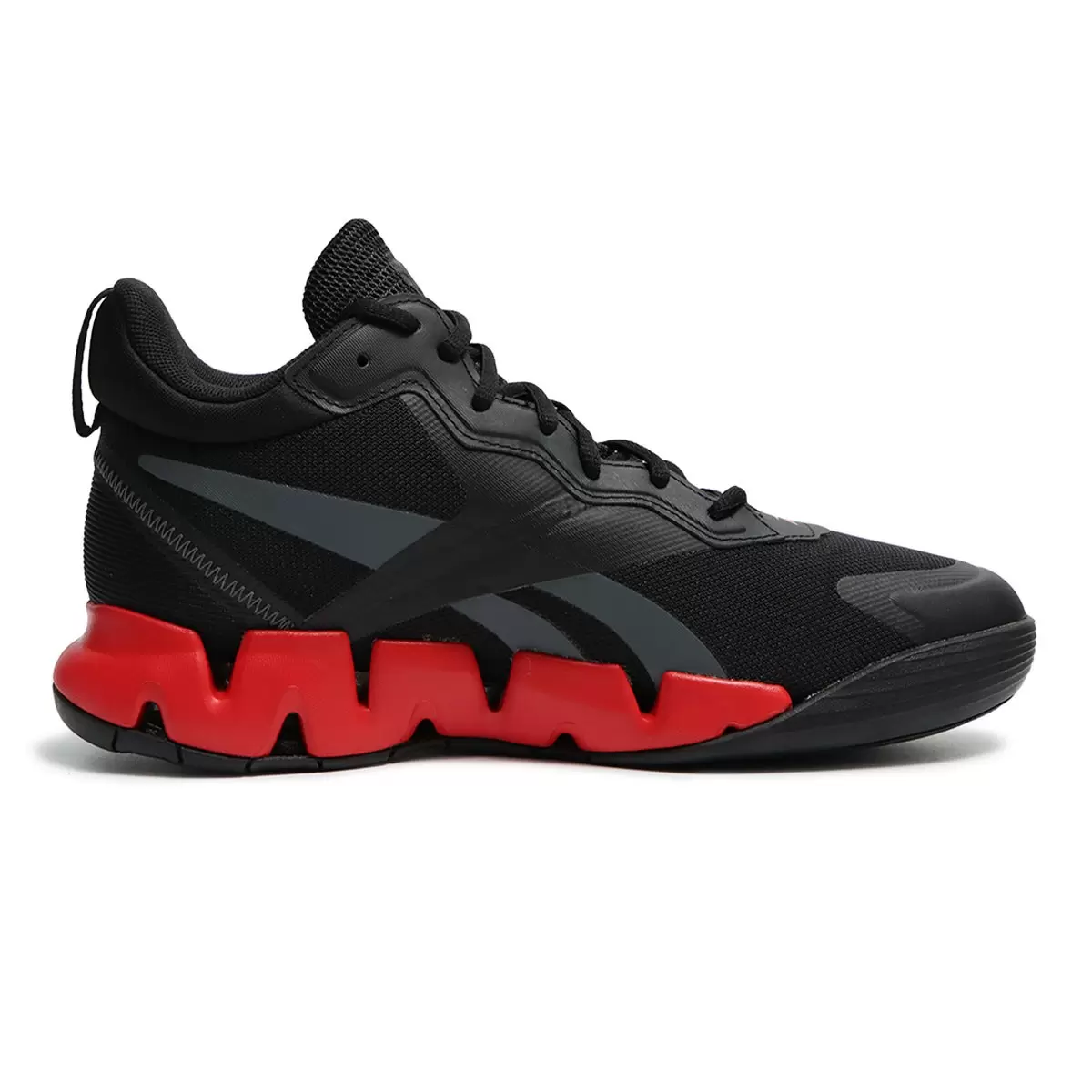 Reebok 男籃球鞋 黑紅 US 8