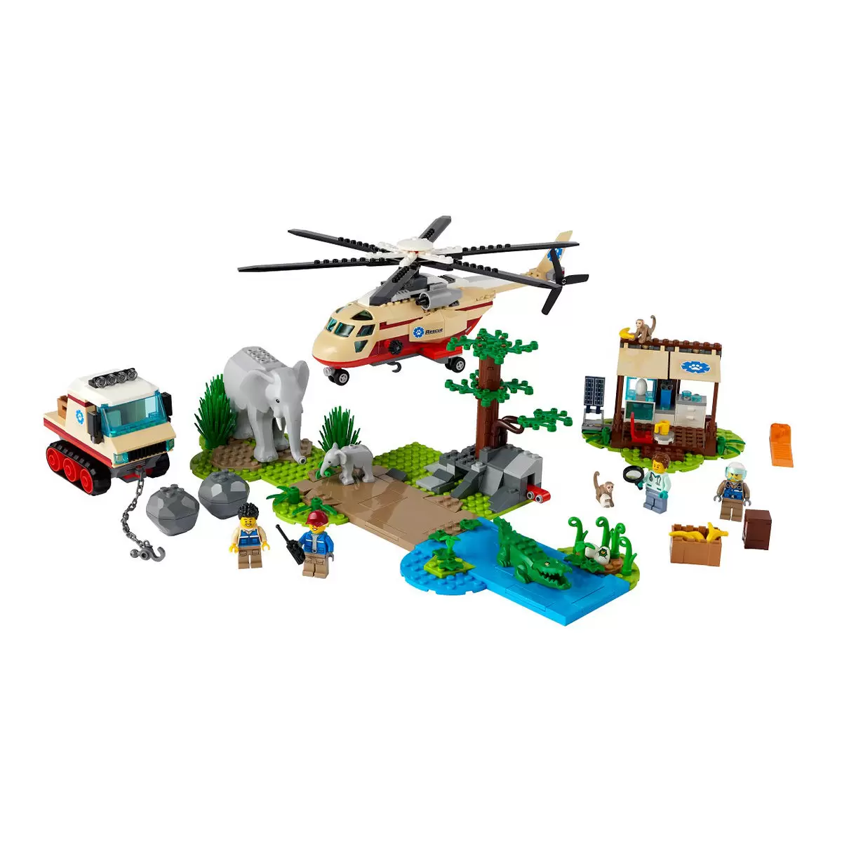 LEGO 城市系列 野生動物救援行動 60302