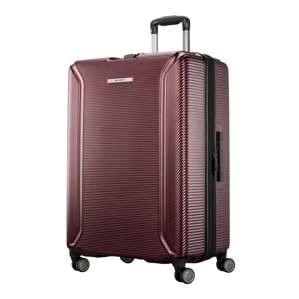 Samsonite Element Xlt 22吋 + 30吋 行李箱 二入組 酒紅色 - 3