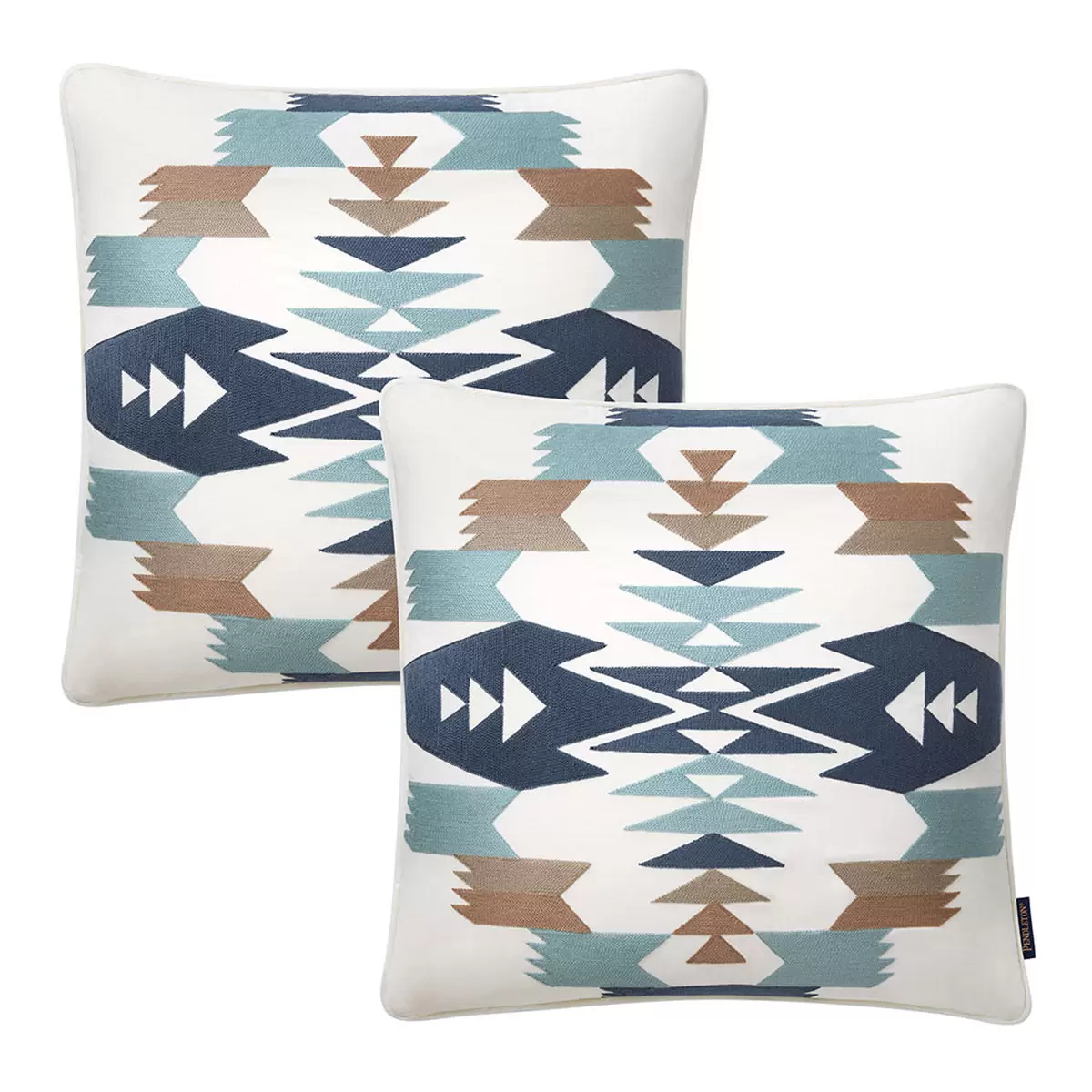 Pendleton 刺繡抱枕二入組 45公分 X 45公分
