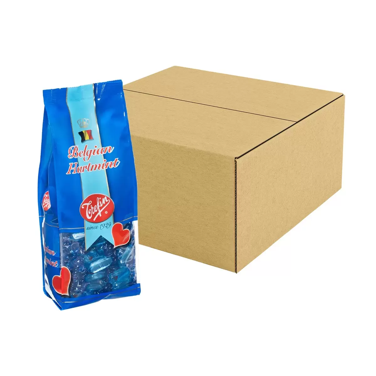 Trefin 比利時薄荷糖 1公斤 X 10入
