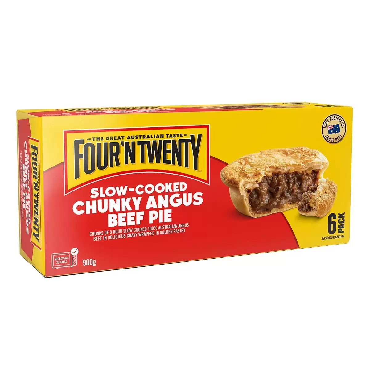 Four'n Twenty 冷凍澳洲安格斯牛肉派 150公克 X 6入