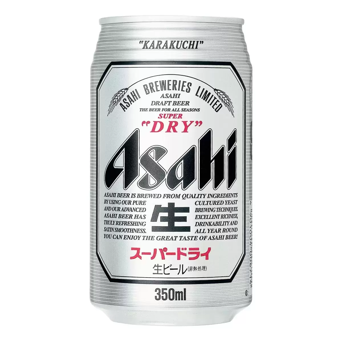 Asahi 生啤酒罐裝