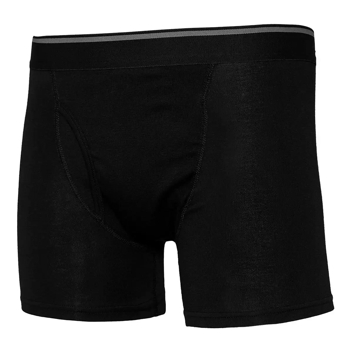 Kirkland Signature 科克蘭 男彈性平口褲4入 黑 XL