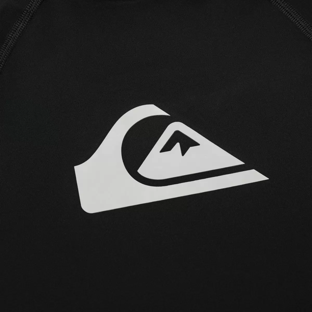 Quiksilver 男All Time衝浪防磨短袖上衣 黑 S