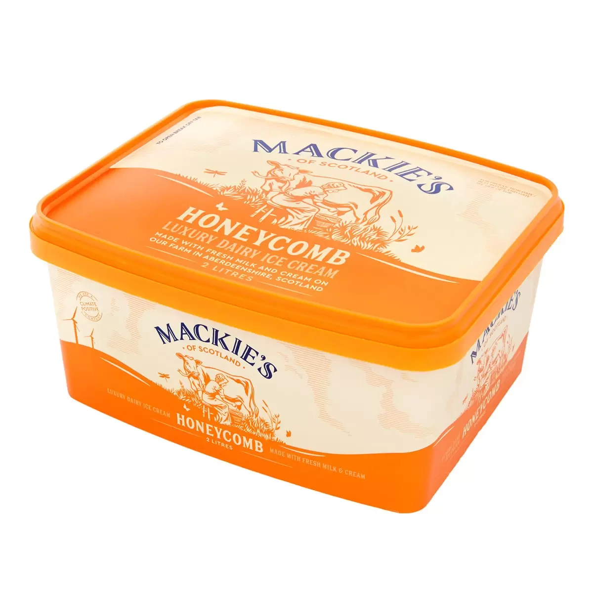Mackie's 英式焦糖蜂巢狀糖塊冰淇淋 2公升 - 3