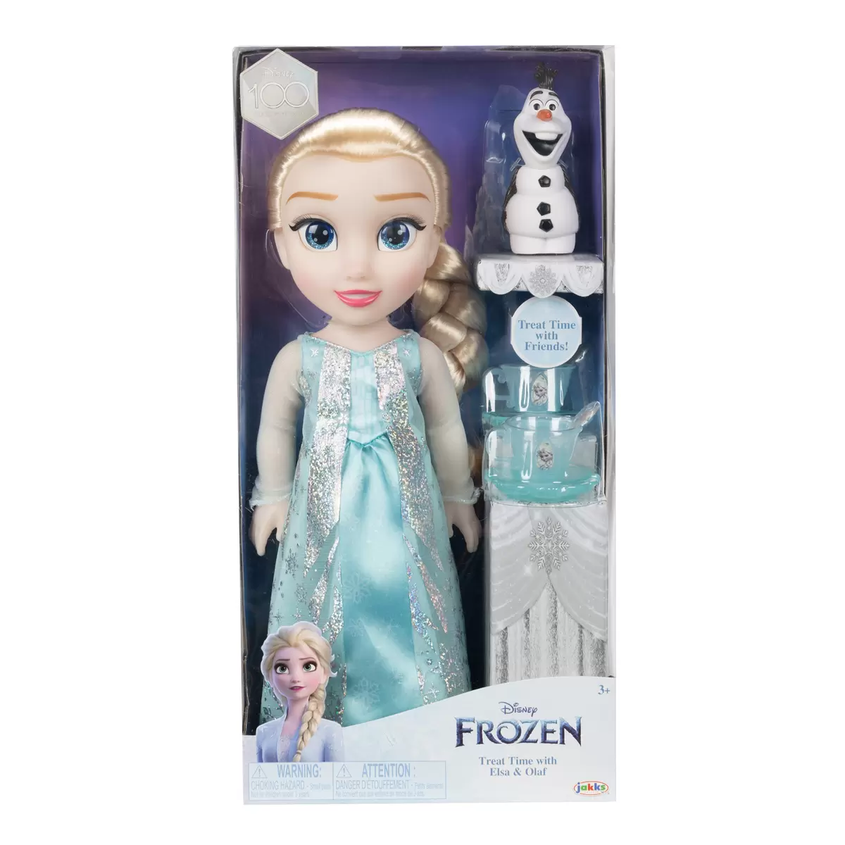Disney 下午茶時光玩偶組 艾莎
