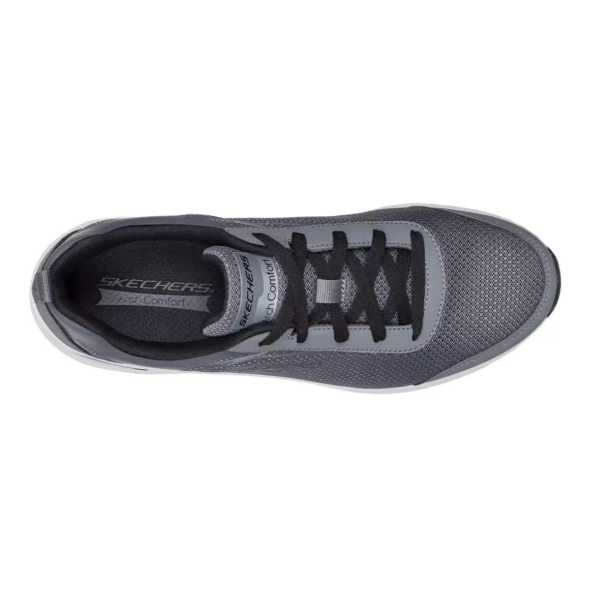 Skechers 男休閒運動鞋 灰 US 8