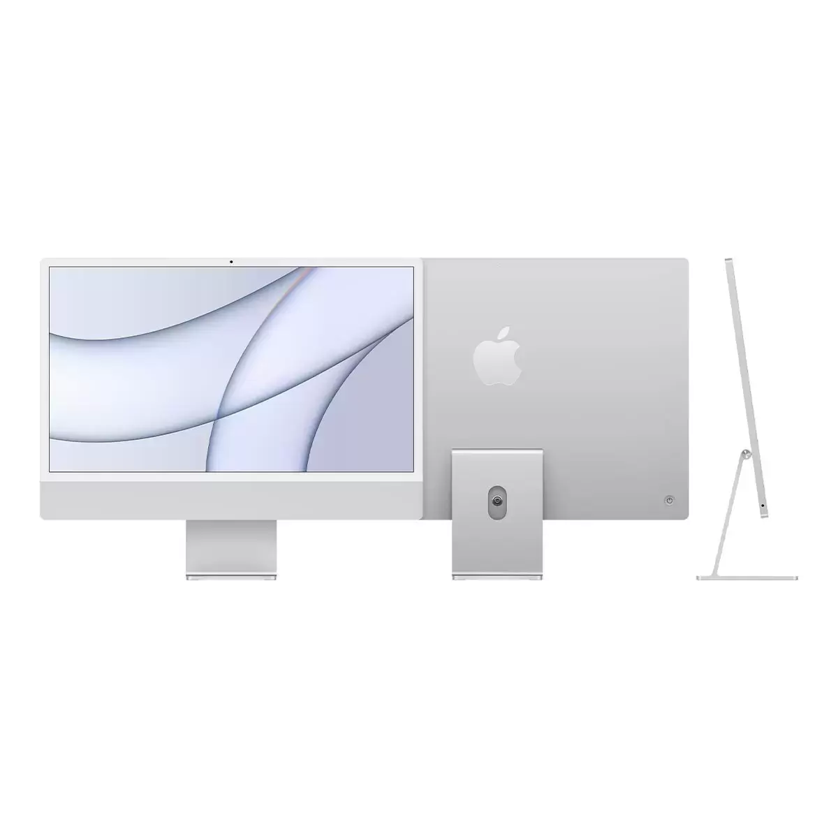 Apple iMac 24吋 M1晶片 8 核心 CPU 8 核心 GPU 8GB 256GB 銀