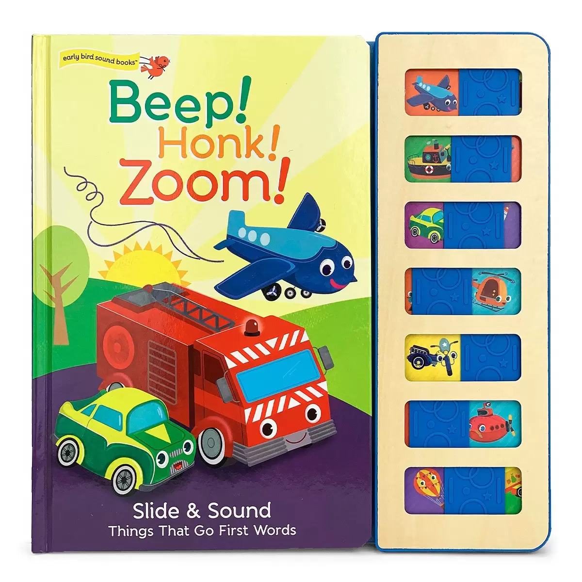 Slide And Sound Book 有聲書 外文書 Beep! Honk! Zoom! - 1