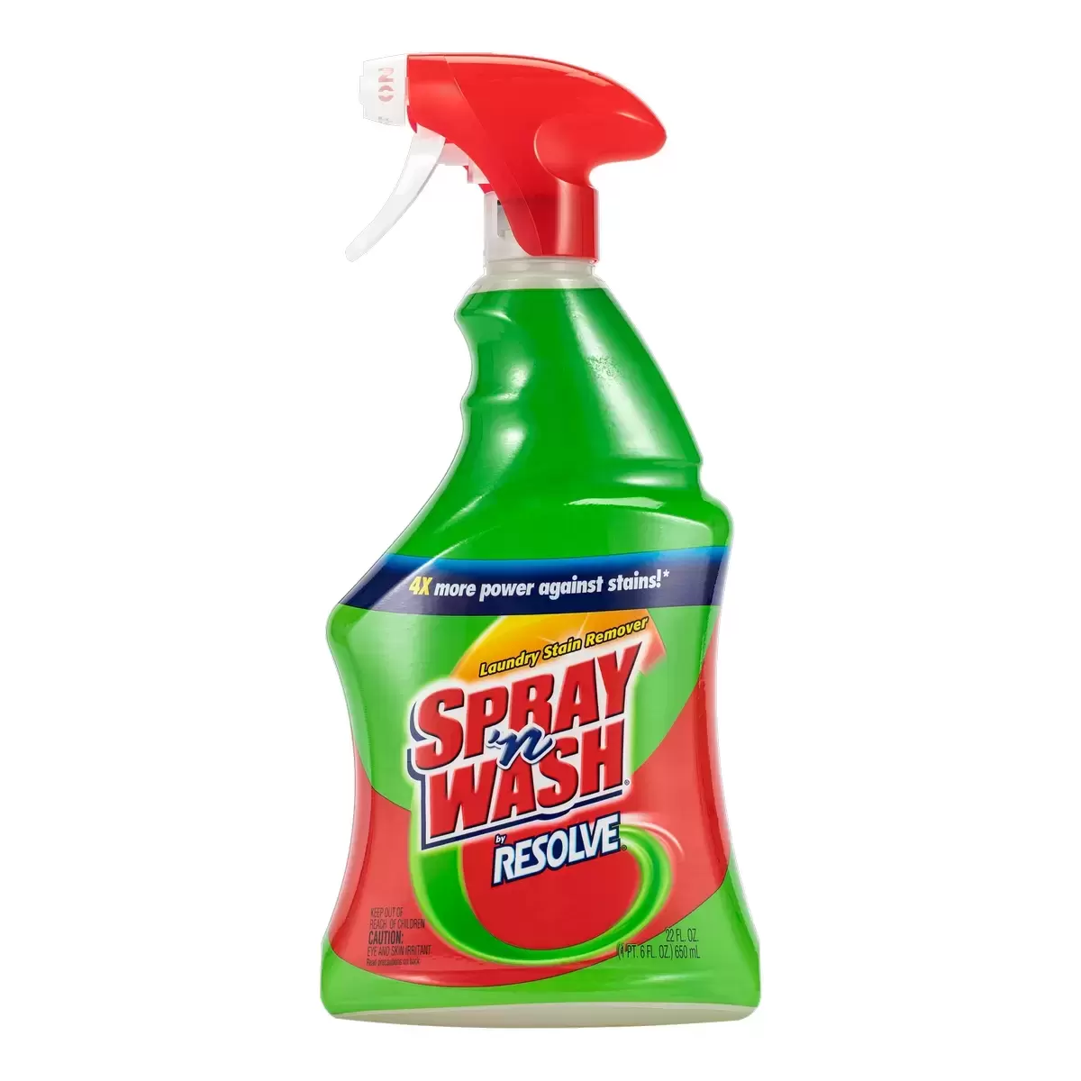 Spray'n Wash 衣物污垢清除劑 噴槍瓶 650毫升 + 補充瓶 4.26公升