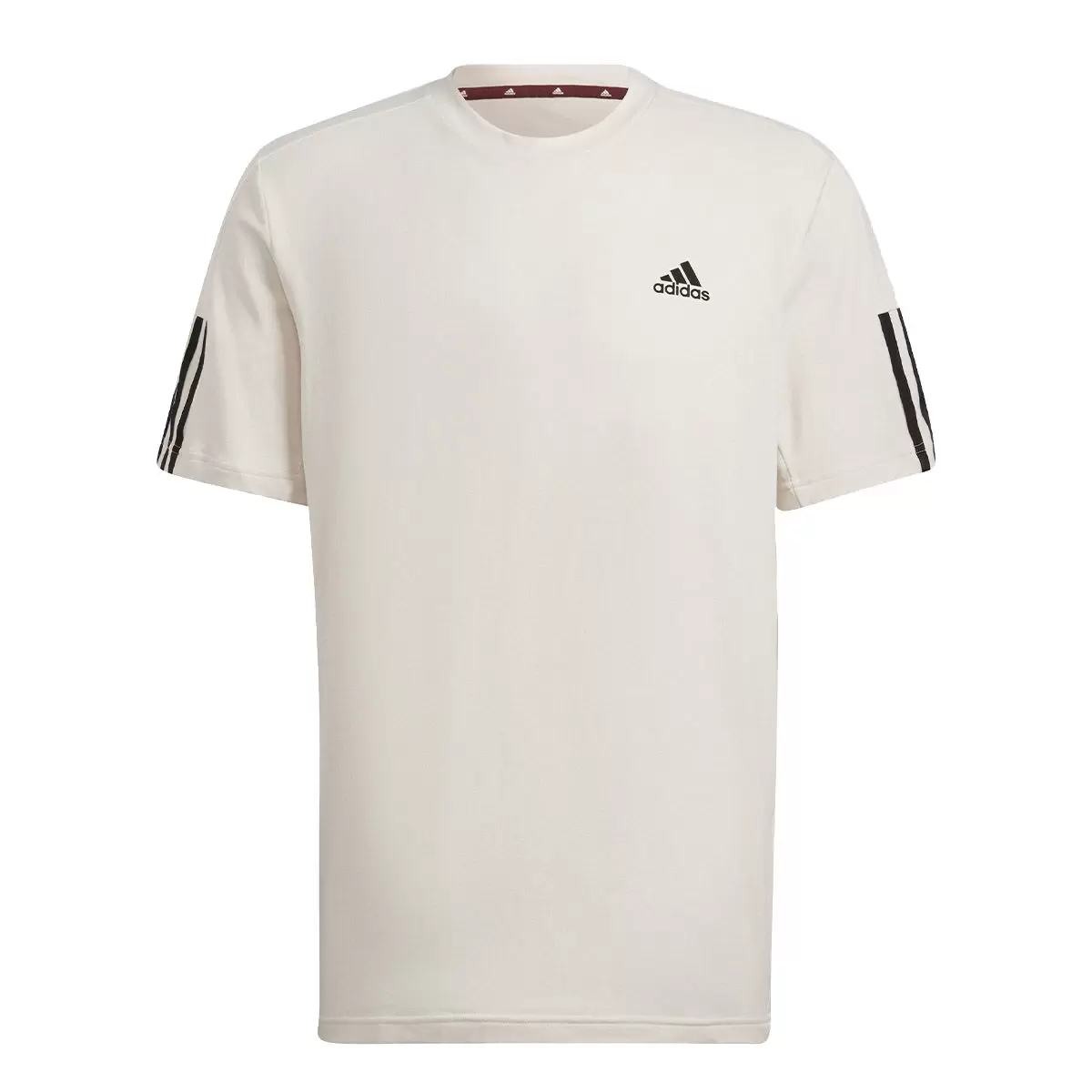 Adidas 男AEROREADY短袖上衣 白 M