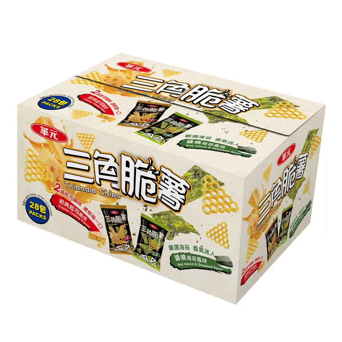 華元 三角脆薯分享箱 36公克 X 28包 - 2