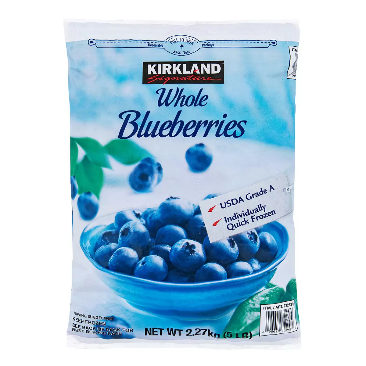 Kirkland Signature 科克蘭 冷凍藍莓 2.27公斤