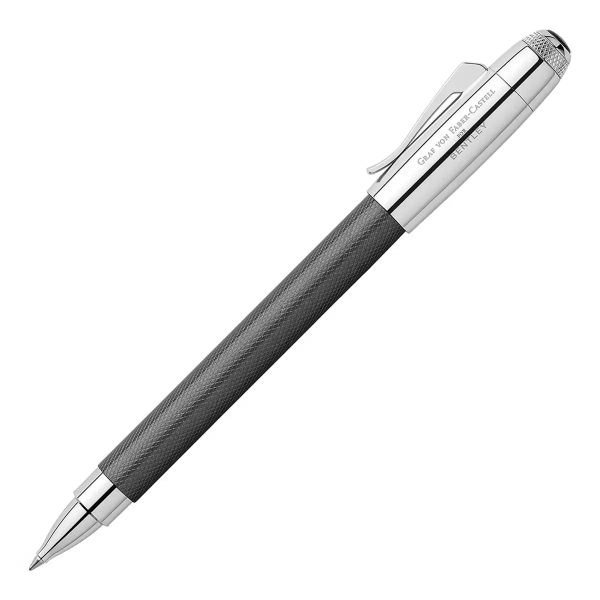Graf Von Faber-Castell賓利聯名鋼珠筆 銀灰