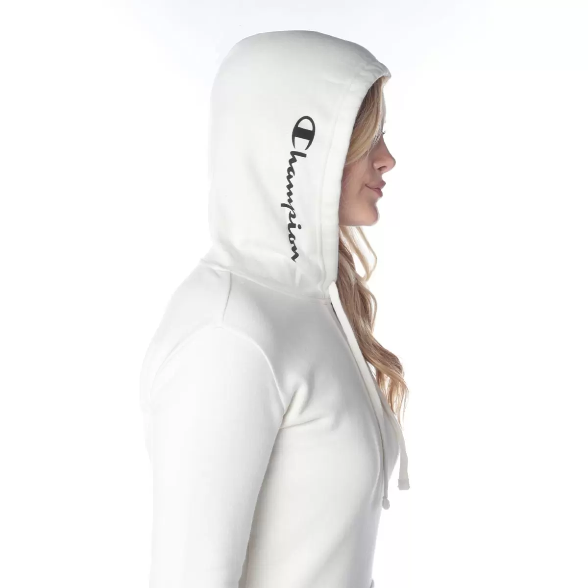 Champion 女連帽休閒裙 米 XL