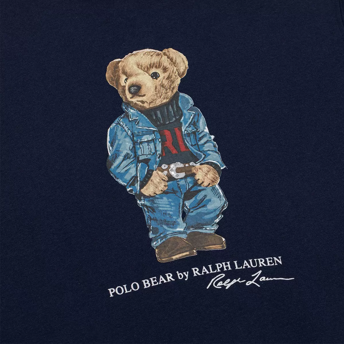 Polo Ralph Lauren 男Polo Bear連帽上衣 深藍