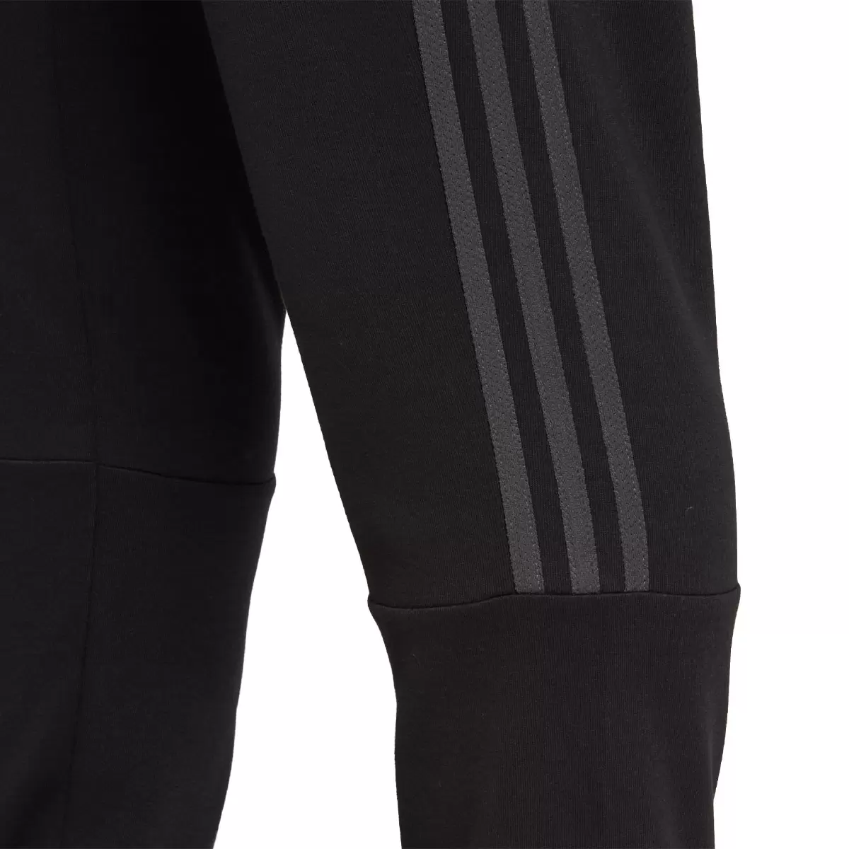 Adidas 男刷毛長褲 黑 S