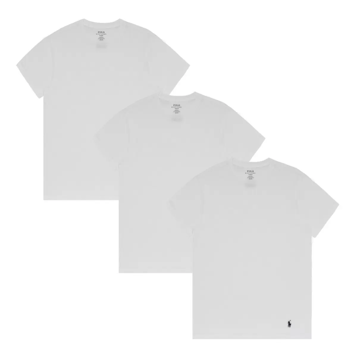 Polo Ralph Lauren 男短袖上衣三件組 白 XL