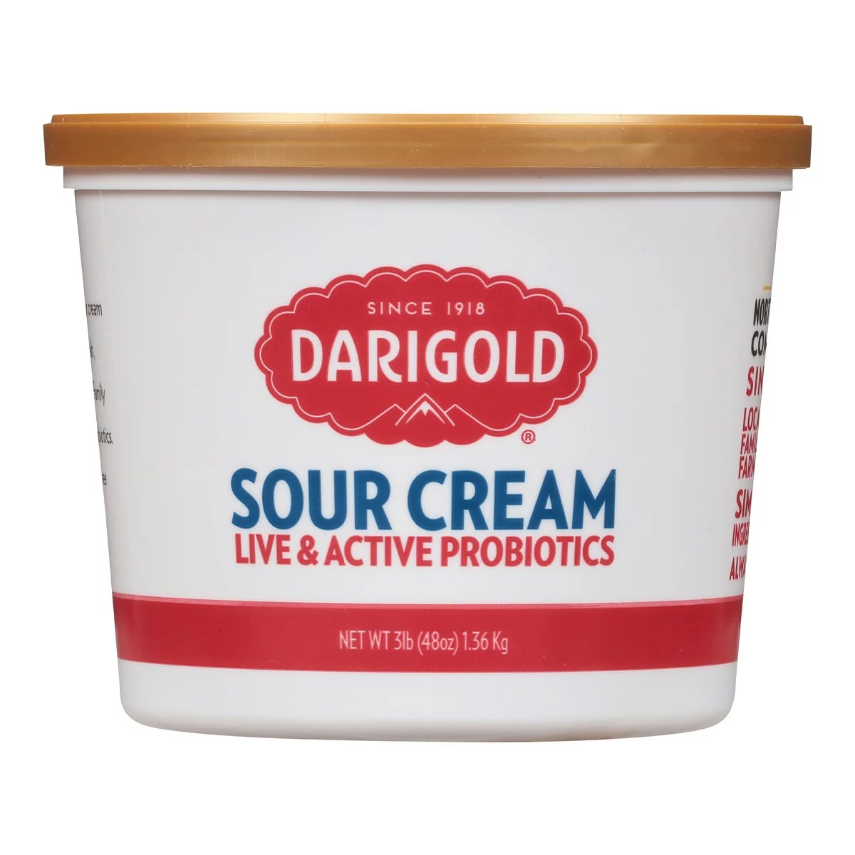 Darigold 酸鮮奶油 1.36公斤 - 1
