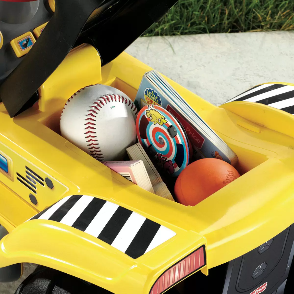 Fisher-Price 工程車造型嚕嚕車 推土機