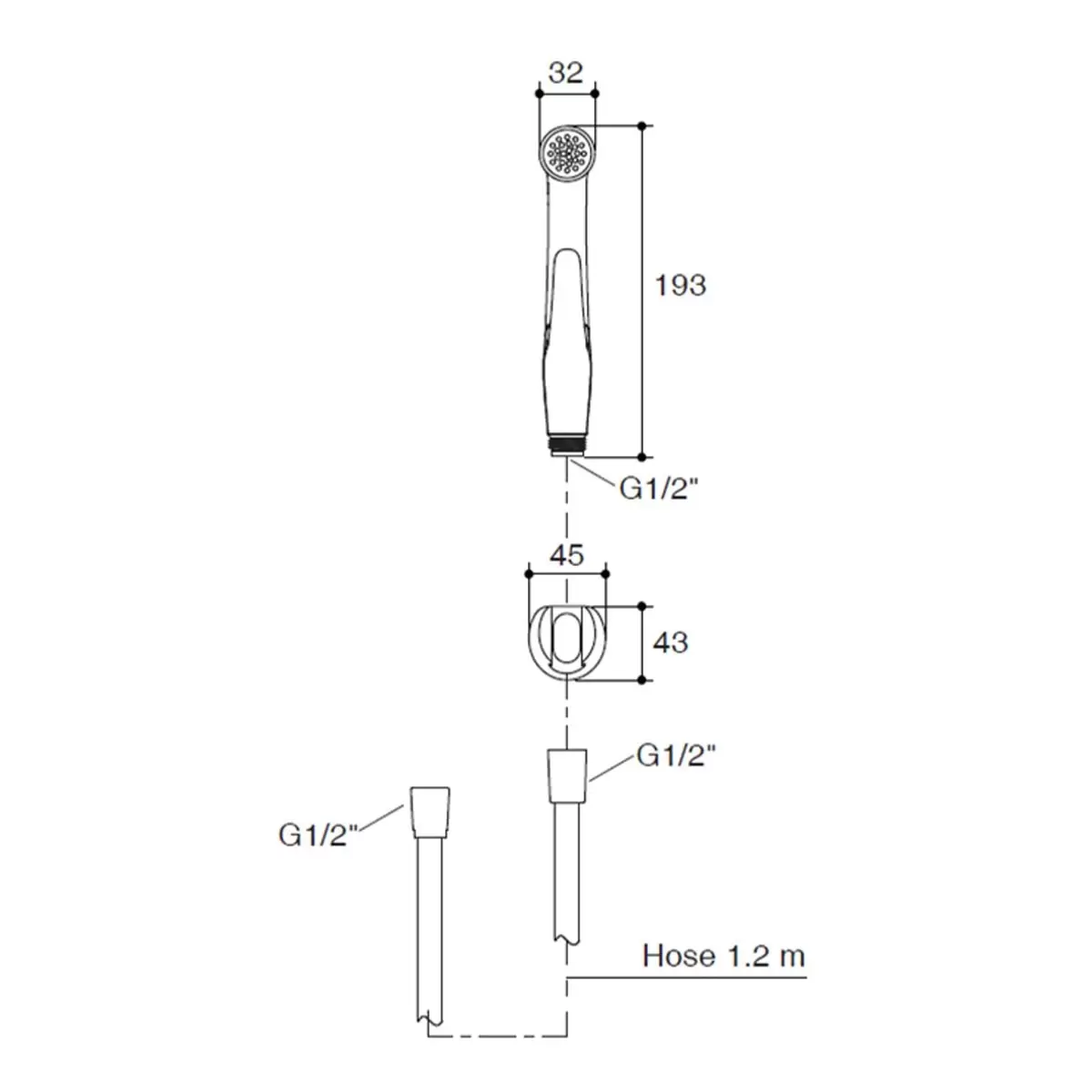 Kohler 多功能沖洗器