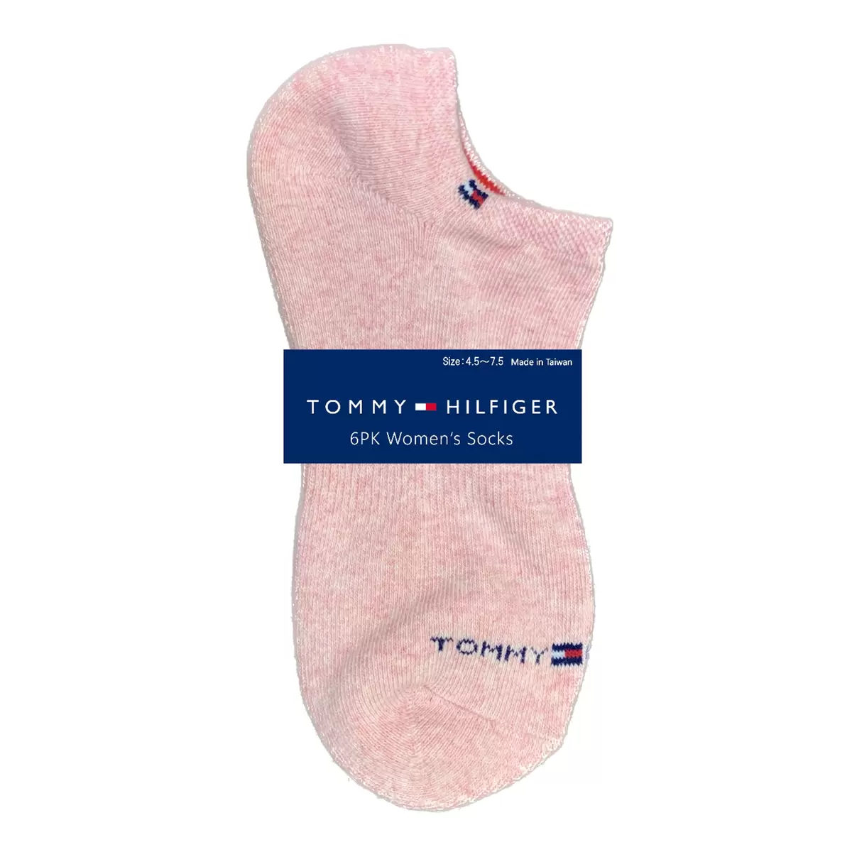 Tommy Hilfiger 女短襪六入組 組合A