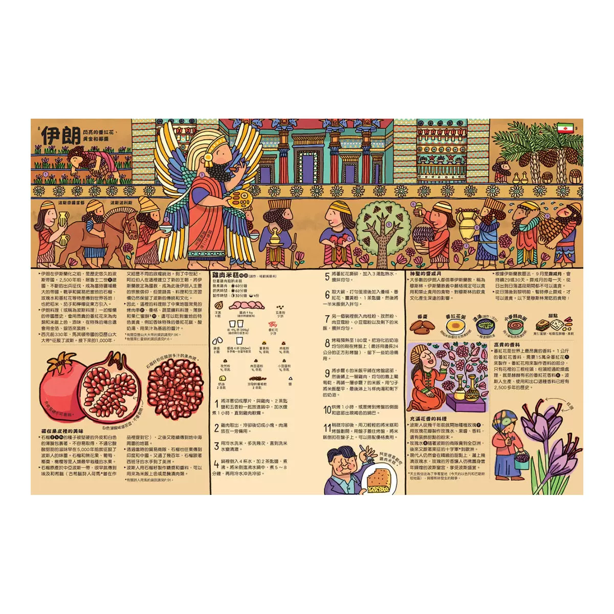 地圖 + 出發吧!環遊世界國家公園 + 地下世界.水下世界 + 好想吃一口: 餐桌上的世界地圖 (四冊合售)
