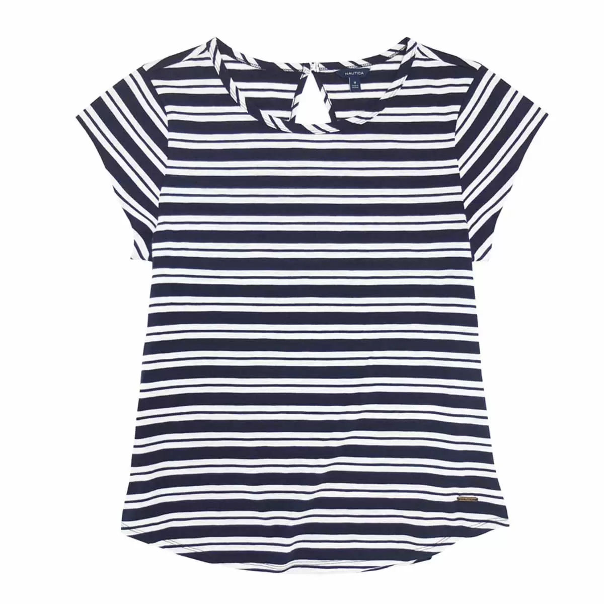Nautica 女圓領短袖上衣