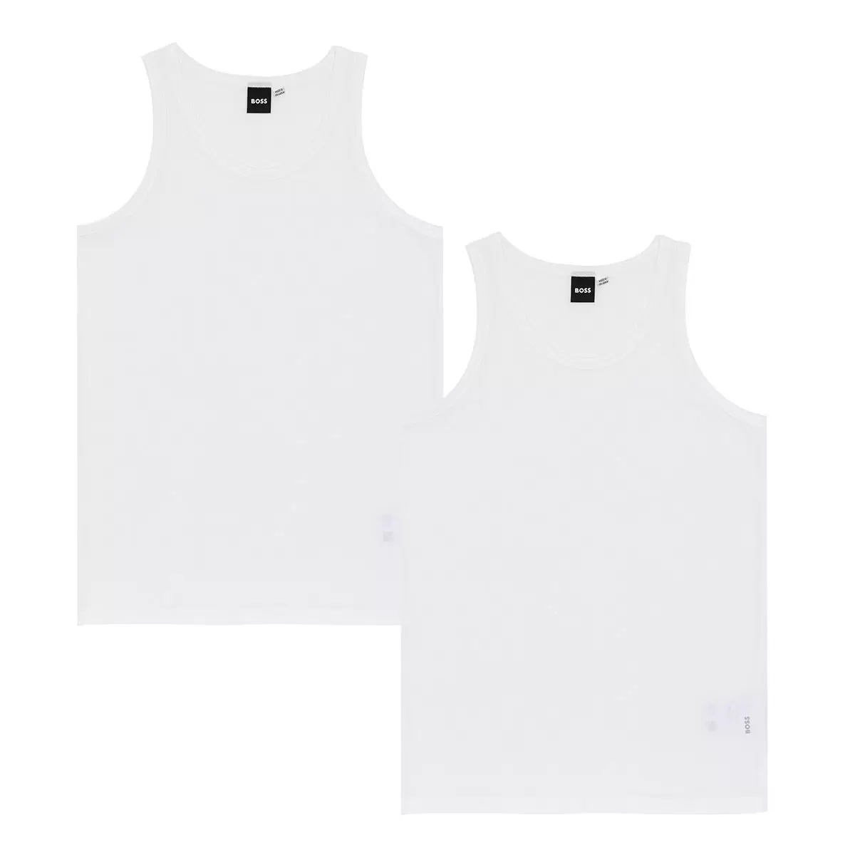 Hugo Boss 男背心二入組 白 XL