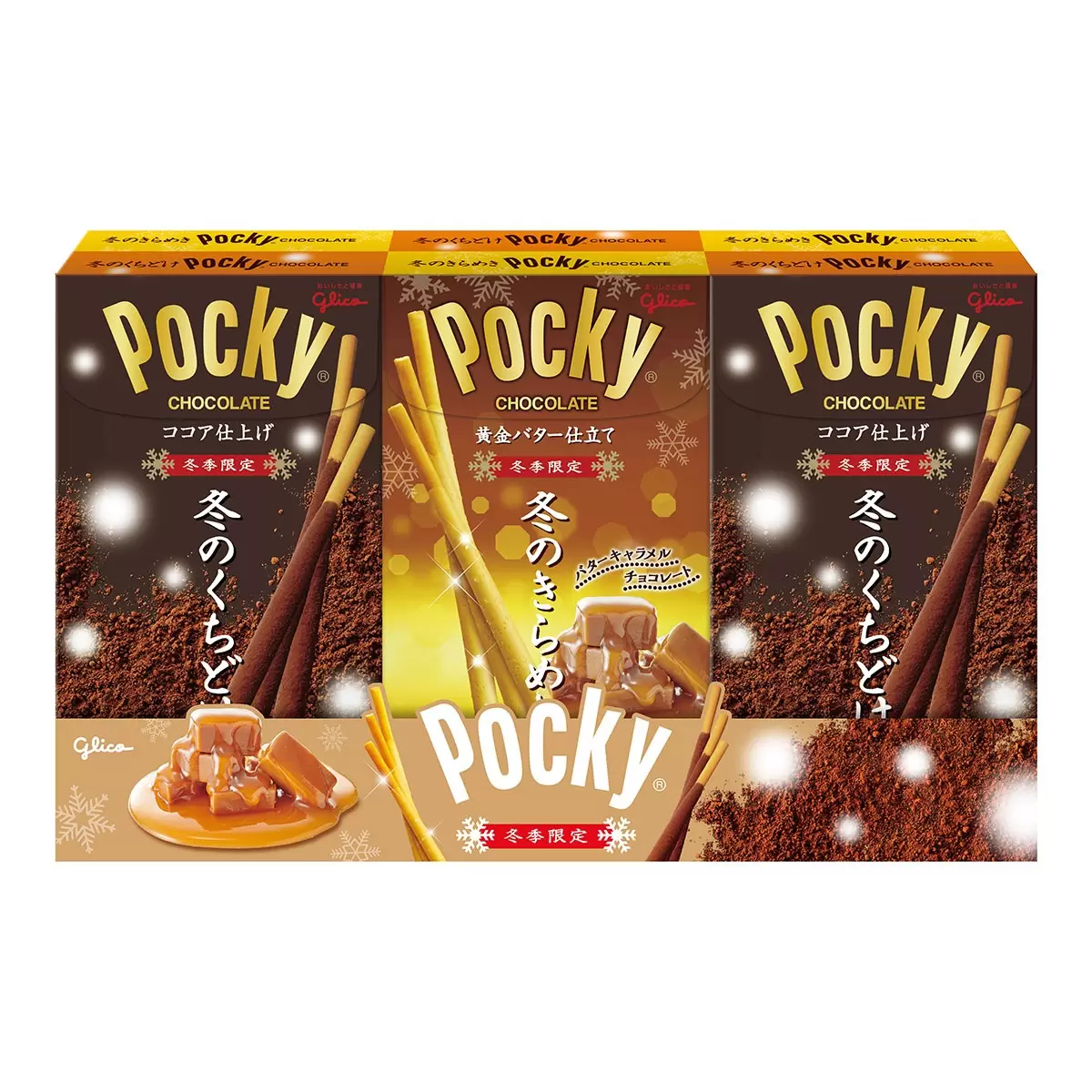 百奇 冬季限定棒餅組 6盒入 / 共315.6公克
