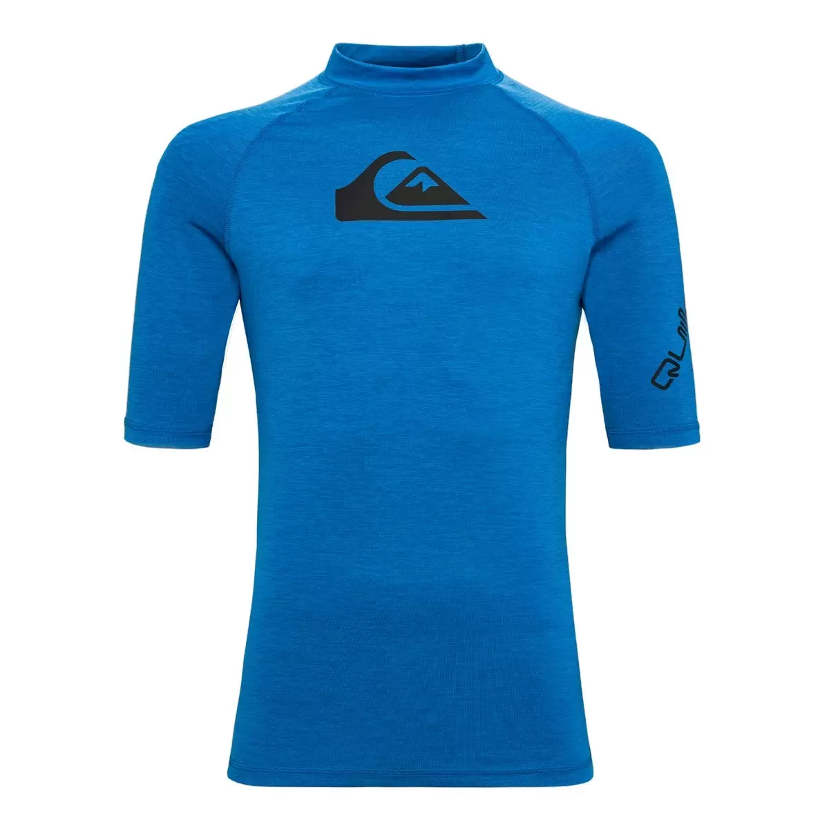Quiksilver 男All Time衝浪防磨短袖上衣 藍 XL