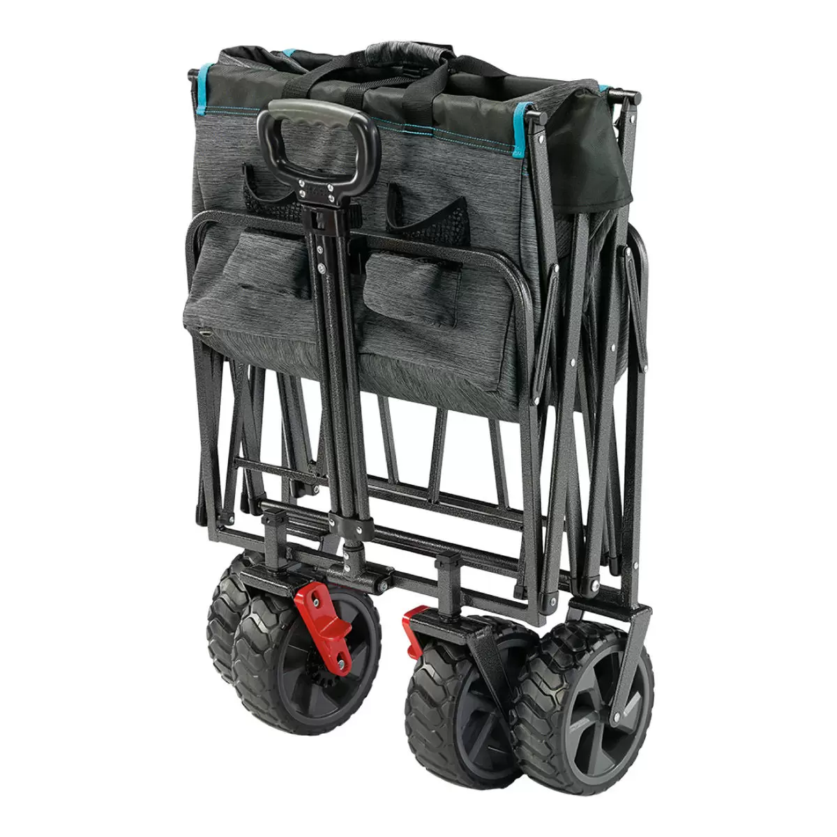 Mac Sports XL 寬胎折疊式露營推車可煞車