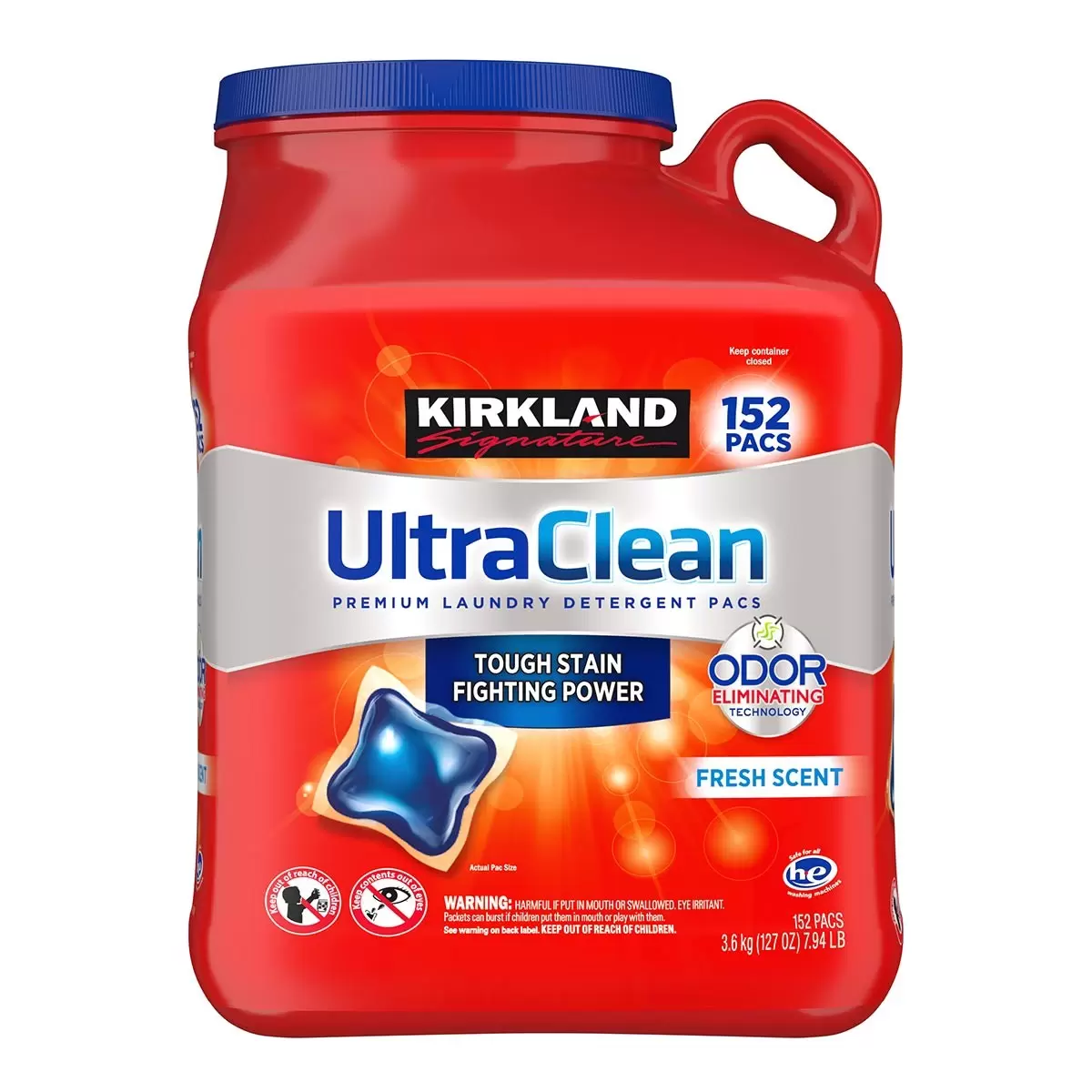 Kirkland Signature 科克蘭 強效洗衣膠囊 152顆