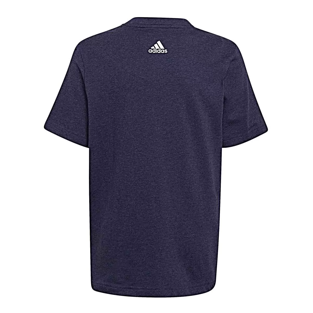 Adidas 兒童短袖上衣 深藍 M