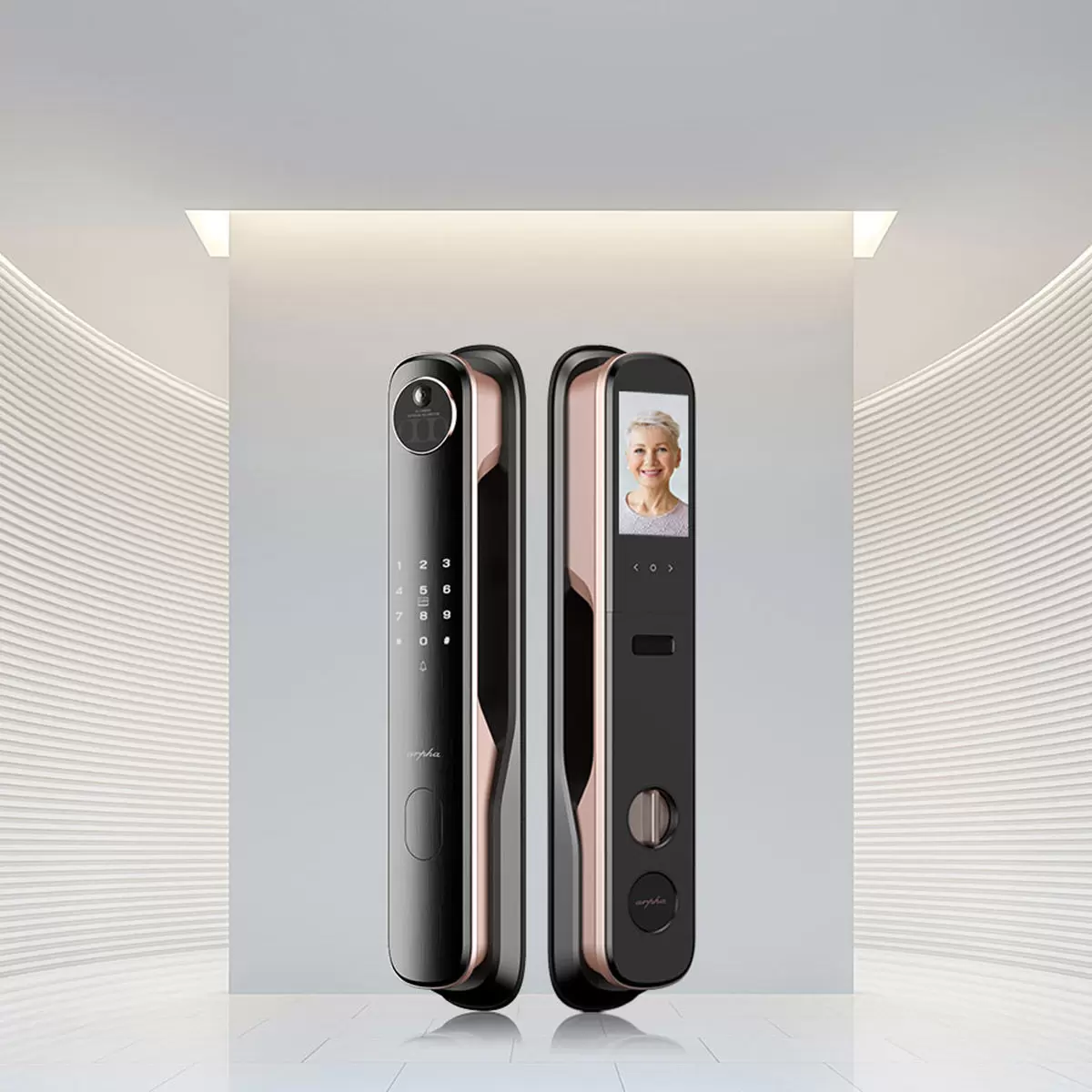 arpha M1 3D人臉辨識靜音智慧電子鎖