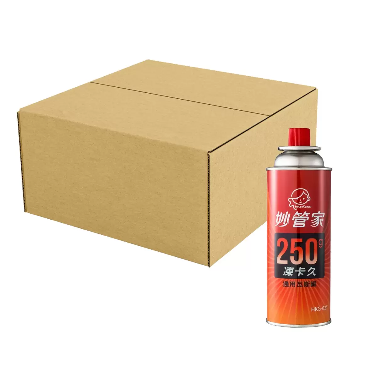 妙管家 通用瓦斯罐 250公克 X 48入
