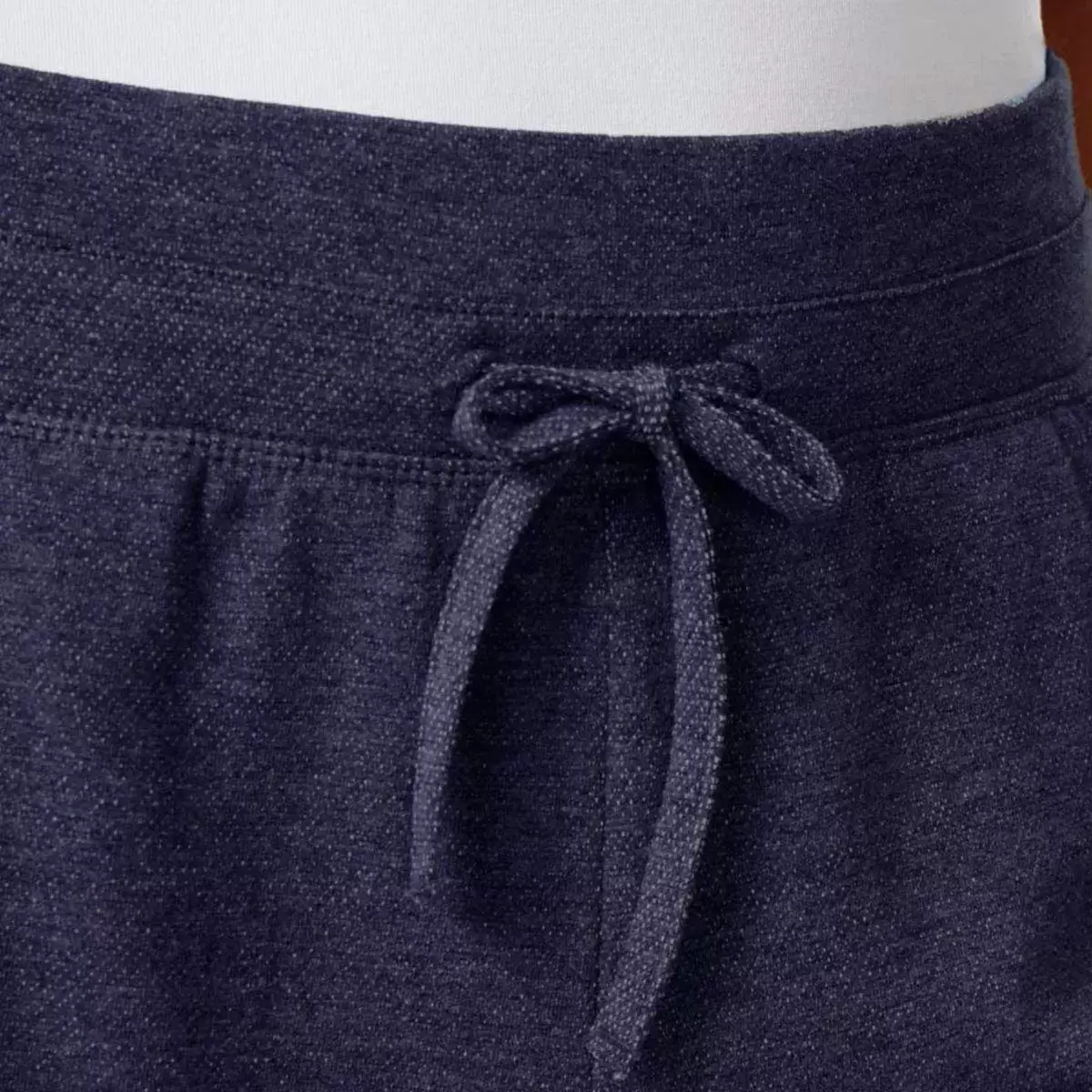 32 Degrees 女棉質彈性短褲 兩入 岩灰組