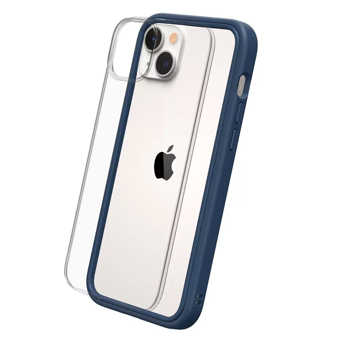 犀牛盾 iPhone 14 Plus MOD NX 防摔手機殼 + 9H 3D滿版螢幕玻璃保護貼 海軍藍