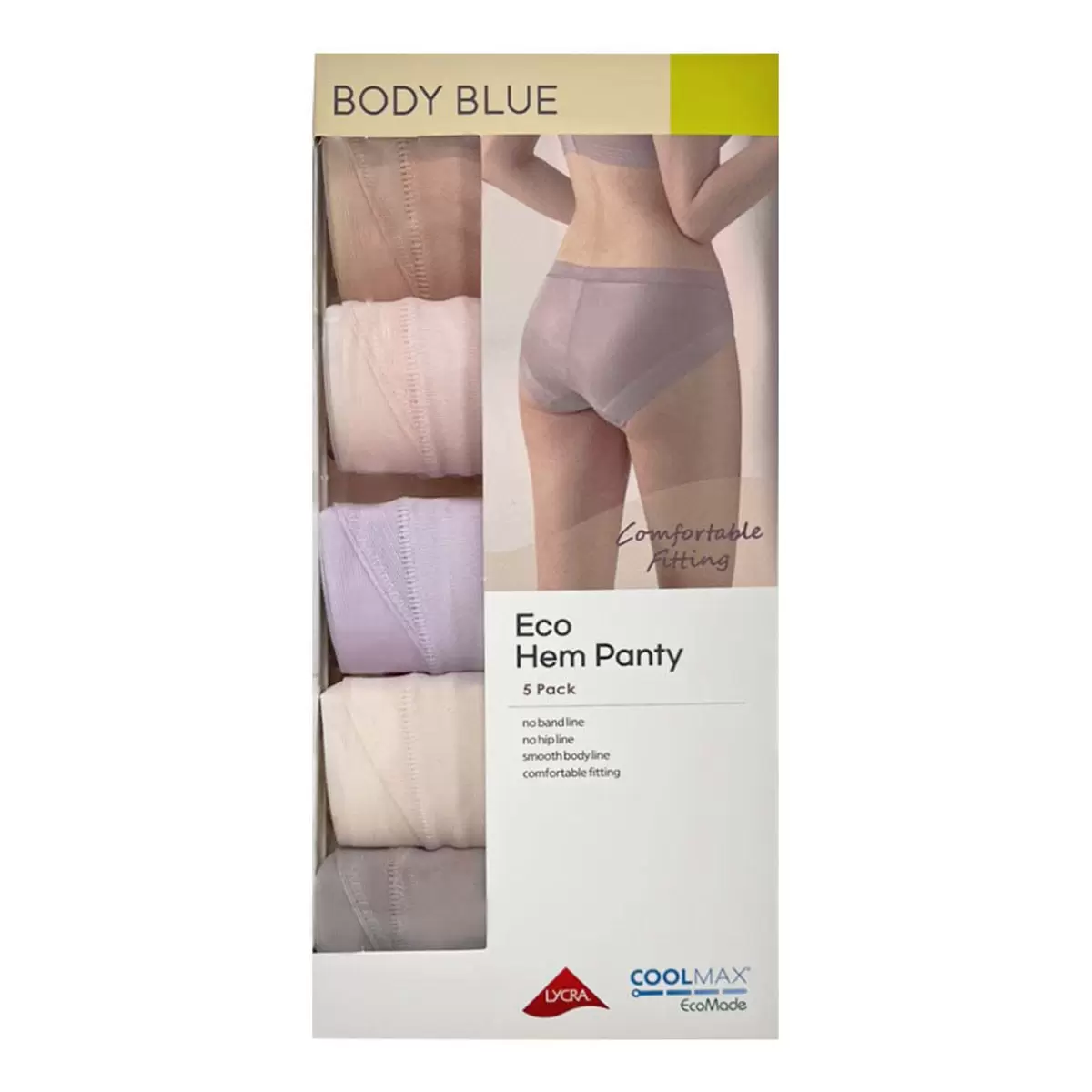 Body Blue 女內褲五入組