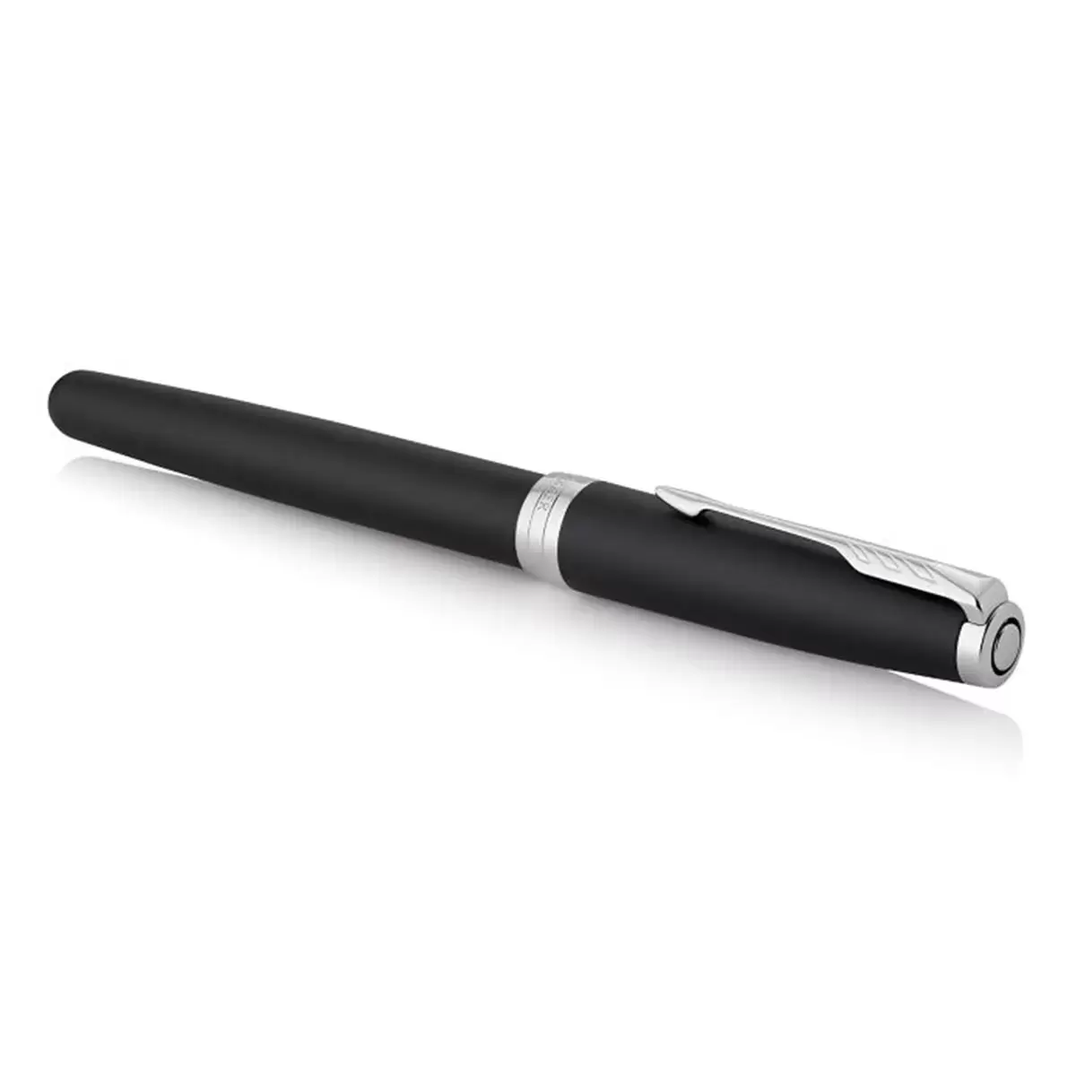 Parker 商籟霧黑白夾鋼珠筆
