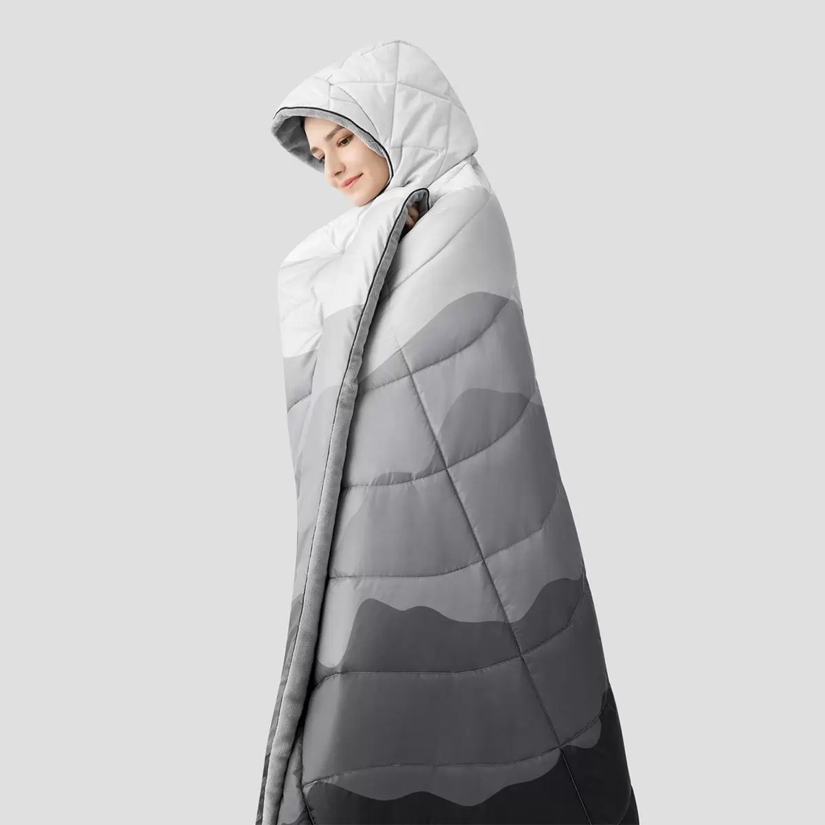 Weatherproof 可攜式戶外萬用被 灰