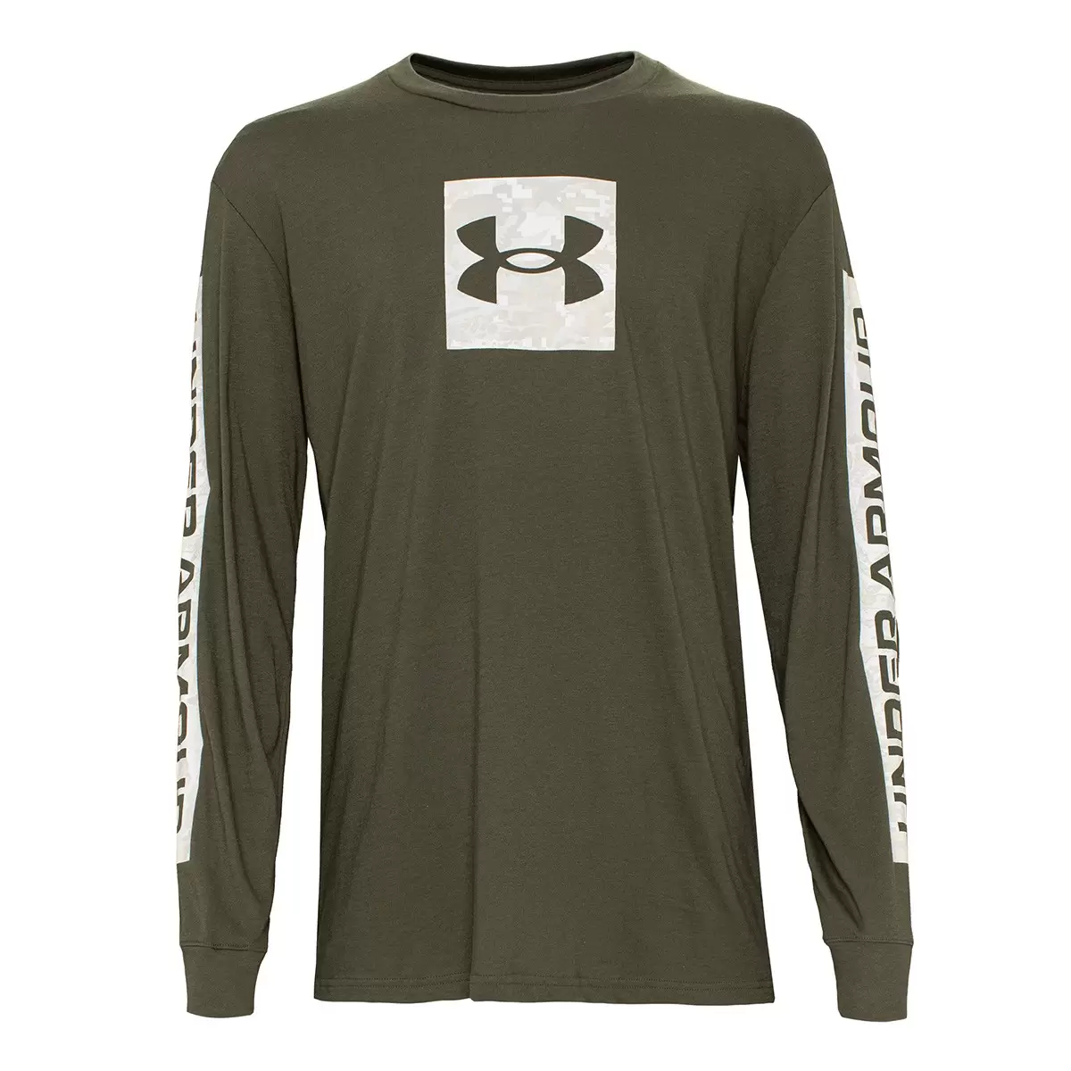 Under Armour 男長袖上衣 綠 S
